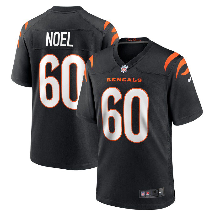 Men Cincinnati Bengals #60 Desmond Noel Nike Black Game Player NFL Jersey